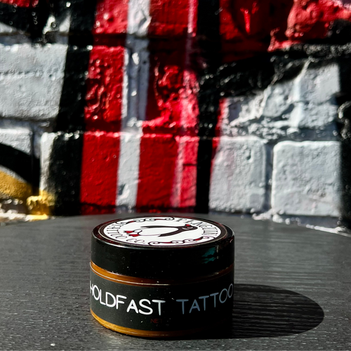 Hold Fast tattoo aftercare balm 100ml by Penguin Tattoo Co, Australian made, fragrance free