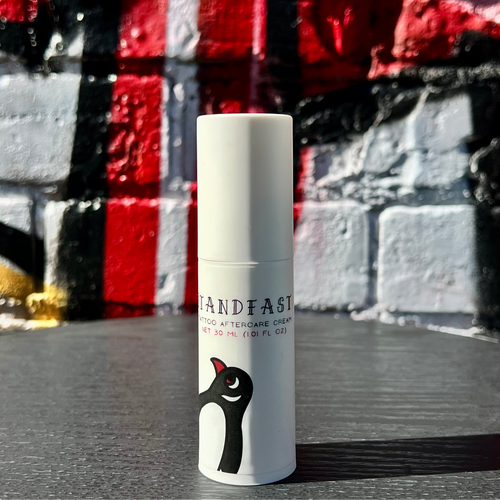 Stand Fast tattoo aftercare cream 30ml by Penguin Tattoo Co, Australian made, fragrance free