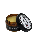 Open jar of Hold Fast tattoo aftercare balm 100ml by Penguin Tattoo Co, Australian made, fragrance free